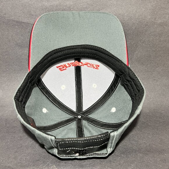 Snap On Tools Strap Back Cap Hat Wild Impact Black Advertising Dad Logo Mens - Picture 12 of 13